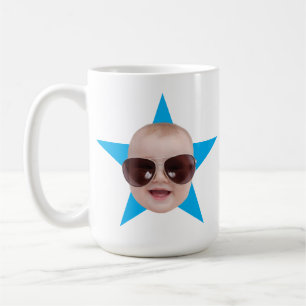 Mug Cadeau personnalisé visage Office Star personnalis