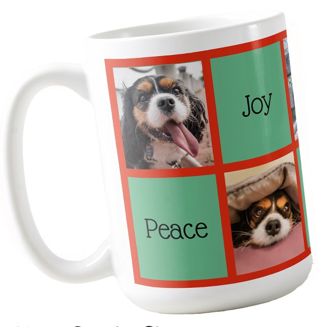 Mug Cadeau photo personnalisé pour chien Maman Pup (Créateur téléchargé)