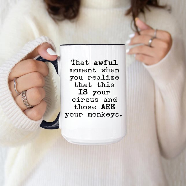 Mug Cadeau pour Boss, ce moment terrible quand vous ré (Créateur téléchargé)