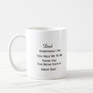 Mug Cadeau Pour Fête des pères