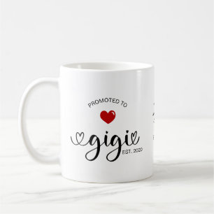 Mug Cadeau pour Gigi établie promue grand-mère