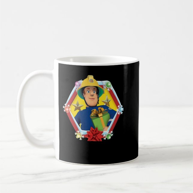 Mug Cadeau Pour Hommes Enfants Pompiers Caricatures Sa (Gauche)