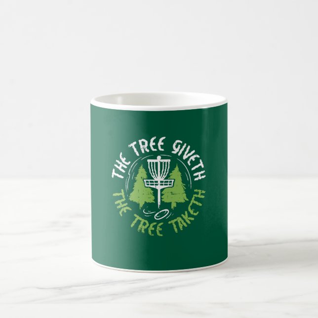 Mug Cadeau pour joueur de Golf avec Disque (Centre)