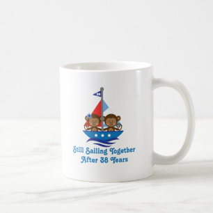 Mug Cadeau pour la trente-huitième huée d'anniversaire