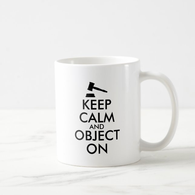 Mug Cadeau pour l'étudiant en droit ou le prof. de (Droite)