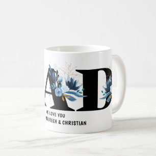 Mug Cadeau pour papa avec des noms d'enfants