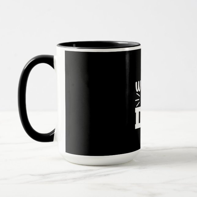 Mug Cadeau pour papa Meilleur papa du monde (Gauche)