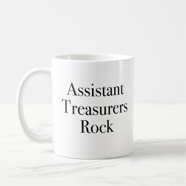 Mug Cadeau Pour Trésorier Adjoint (Gauche)