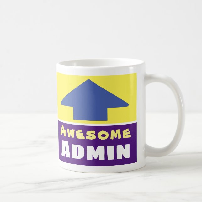 Mug Cadeau pour un Admin (Droite)