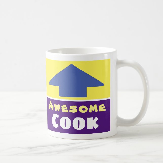 Mug Cadeau pour un Cuisinier génial. Cook (Droite)