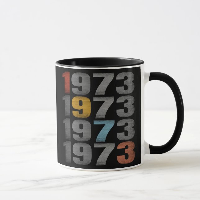 MUG CADEAU RÉTRO 1973 (Droite)