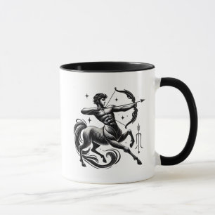 Mug Cadeau Sagittaire Zodiaque Archer Astrologie