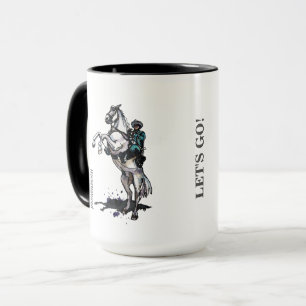 Mug Cadeau solitaire de bureau de cheval de garde