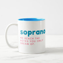 Mug cadeau Soprano, mug soprano, drôle de cadeau, 