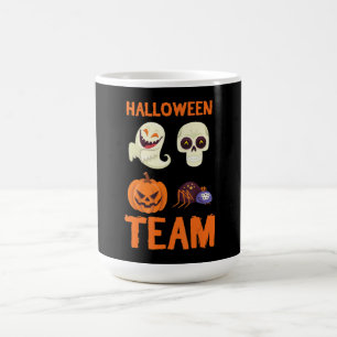 Mug Cadeau Spider Citrouille d'équipe d'Halloween Sp