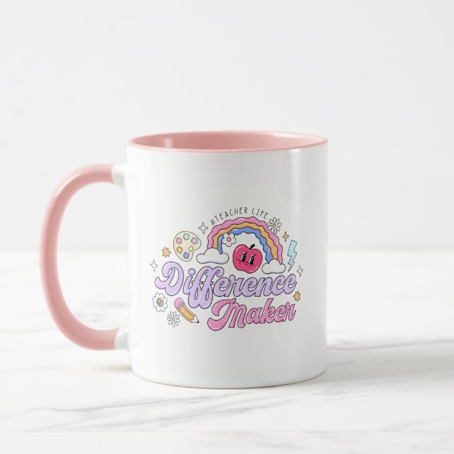 Mug Cadeau sur mesure pour enseignants (Gauche)