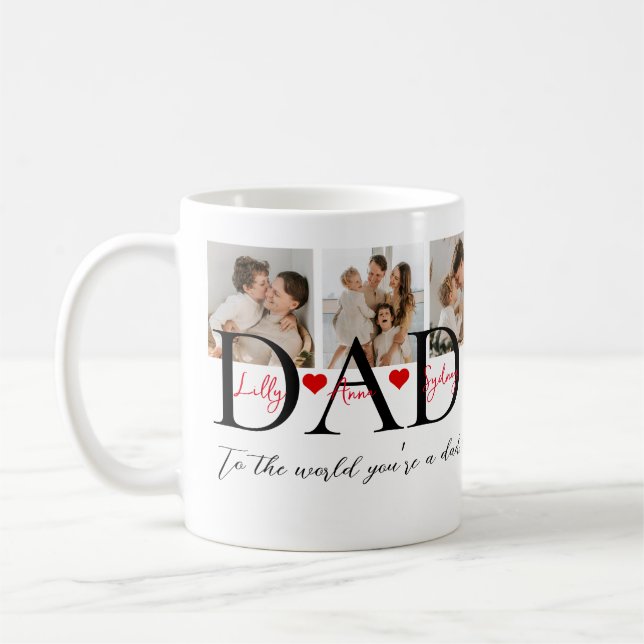 Mug Cadeau tendance pour la Fête des Pères présent Per (Gauche)