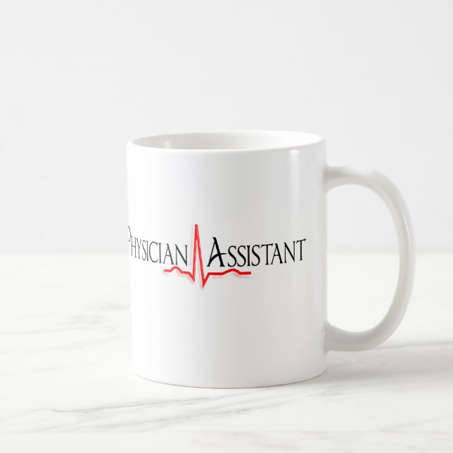 Mug Cadeaux auxiliaires de médecin, conception de QRS (Droite)