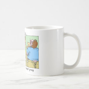Mug Cadeaux de caricature du groupe de soutien Wedgie 