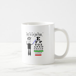 Mug Cadeaux de conception d'ophtalmologiste de