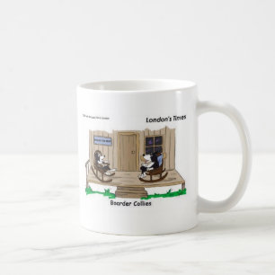 Mug Cadeaux de dessins animés décalés drôles de Border