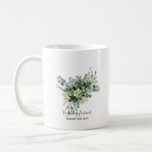 Mug Cadeaux de fête de mariée sur mesure cadeau de ver