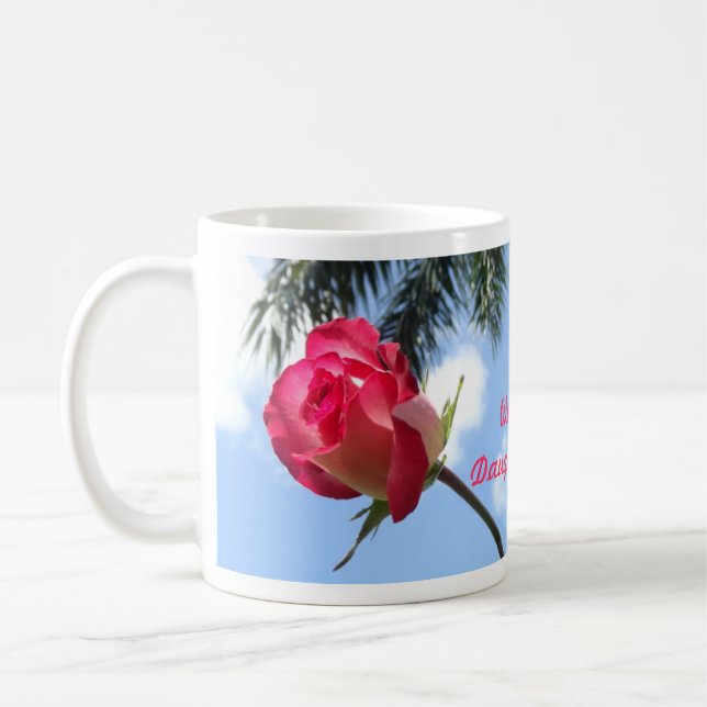 Mug Cadeaux de jour de mères pour la belle-fille (Gauche)