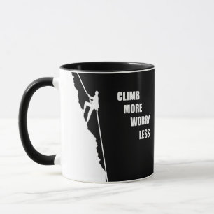 Mug Cadeaux de motivation pour l'escalade rock