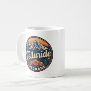 Mug cadeaux de nature vintage Telluride colorado extér
