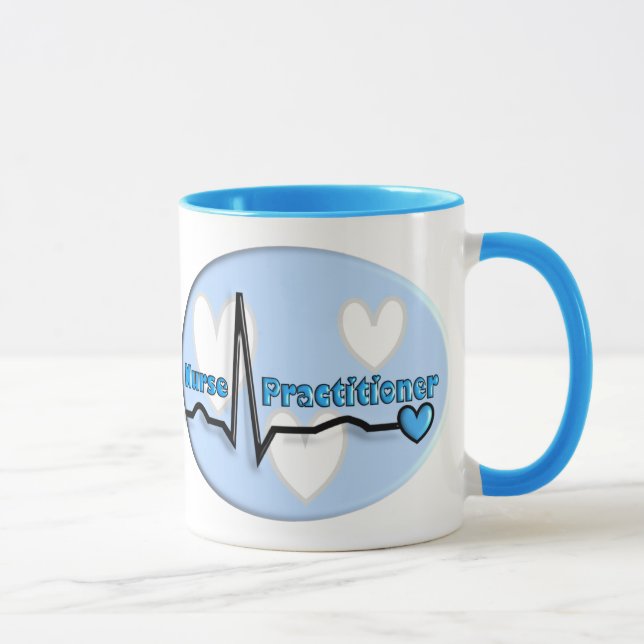 Mug Cadeaux de praticienne d'infirmière (Droite)