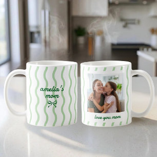 Mug Cadeaux de première fois maman avec photo personna