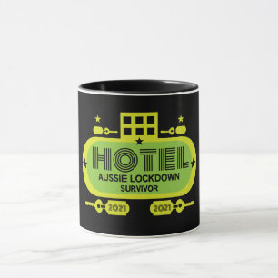 Mug Cadeaux de quarantaine de l'hôtel australien   Sur