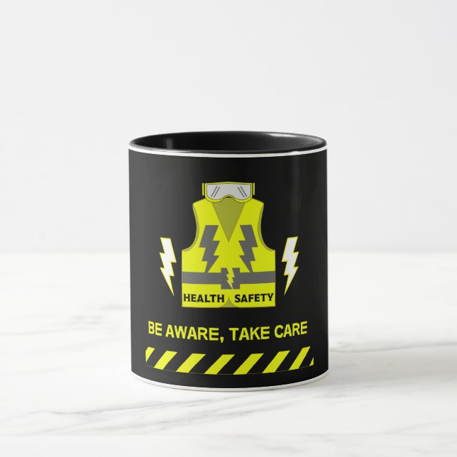 Mug Cadeaux De Santé Et De Sécurité Pour Les Employés (Centre)