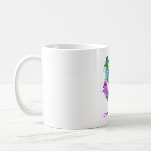 Mug Cadeaux de soutien au ruban pour la sensibilisatio (Gauche)