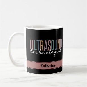 Mug Cadeaux de technologue d'ultrasons personnalisés