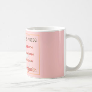 Mug Cadeaux d'infirmière "recette pour une infirmièr