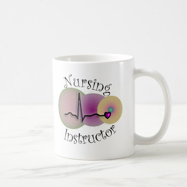 Mug Cadeaux d'instructeur de soins (Droite)