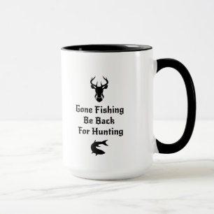 Mug Cadeaux drôles de chasseur de pêche et de chasse