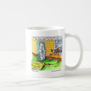 Mug Cadeaux Drôles du Chien le Plus Heureux du Monde T