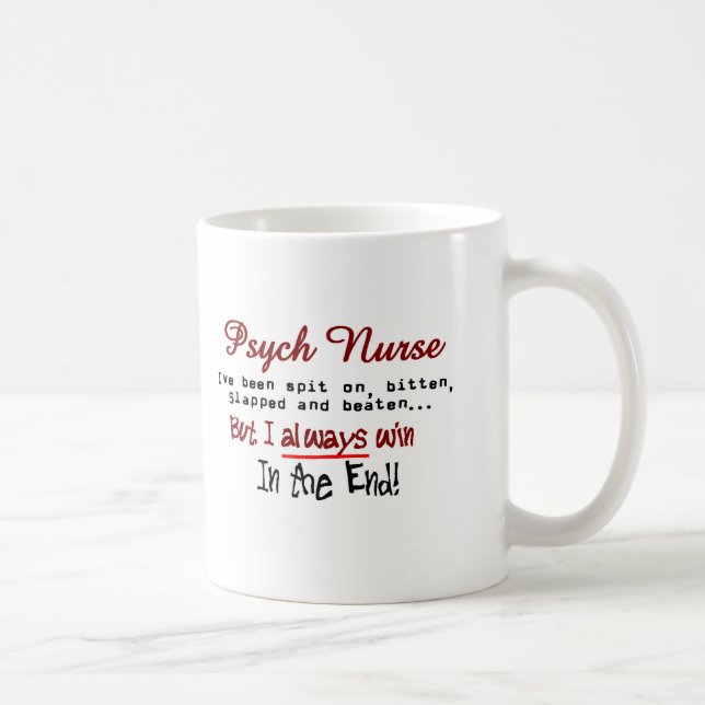 Mug Cadeaux hilares d'énonciations d'infirmière de (Droite)