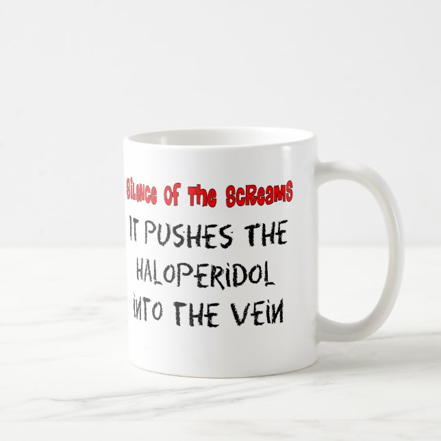Mug Cadeaux hilares d'infirmière de Psych (Droite)