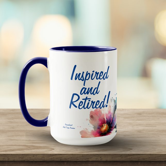 Mug Cadeaux inspirés et retraités (front Center Pose.)