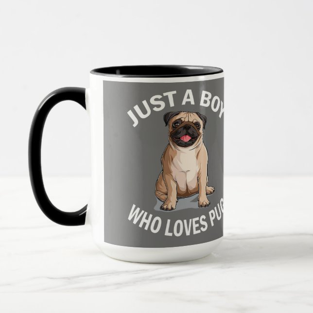 Mug Cadeaux mignons pour Amoureux de les chiens avec C (Gauche)