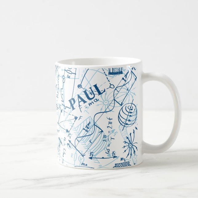 Mug Cadeaux personnalisés de physique pour des (Droite)