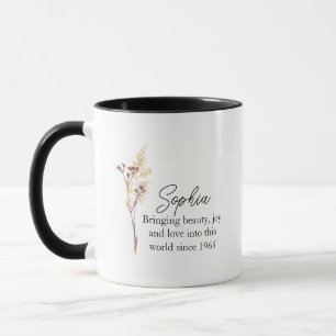Mug Cadeaux personnalisés pour les 60 ans de grand-mèr