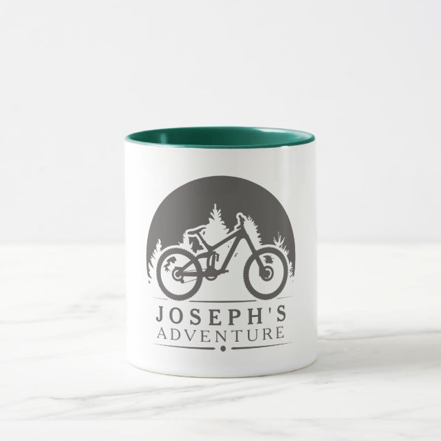 Mug Cadeaux pour cyclistes Personnalisés (Centre)