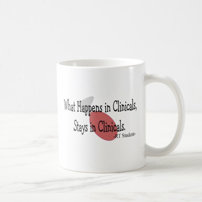 Mug Cadeaux respiratoires d'étudiant de thérapie (Droite)
