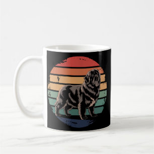 Mug Cadeaux Rétro Terre-Neuve Vintage pour Amateurs de