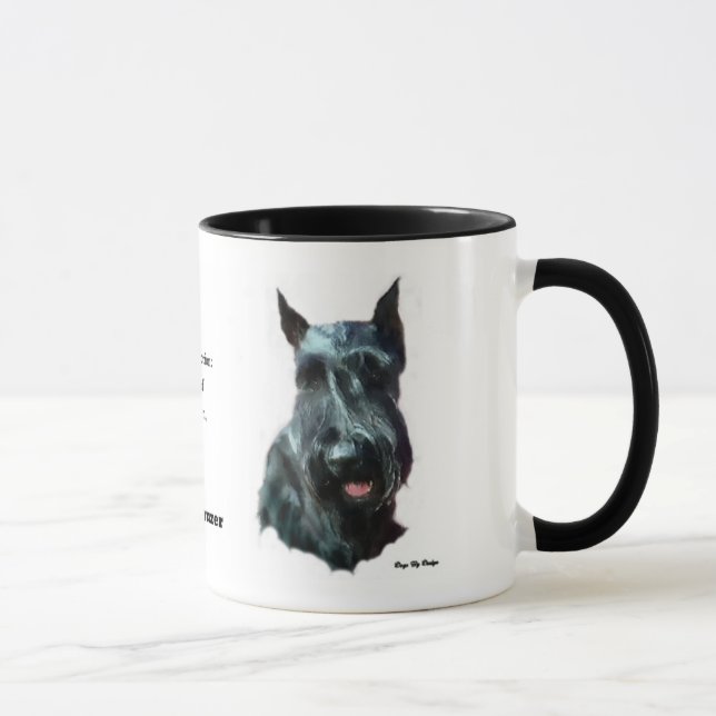 Mug Cadeaux Schnauzer géant (Droite)