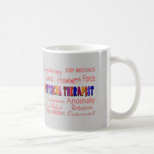 Mug Cadeaux terminologiques de physiothérapeute